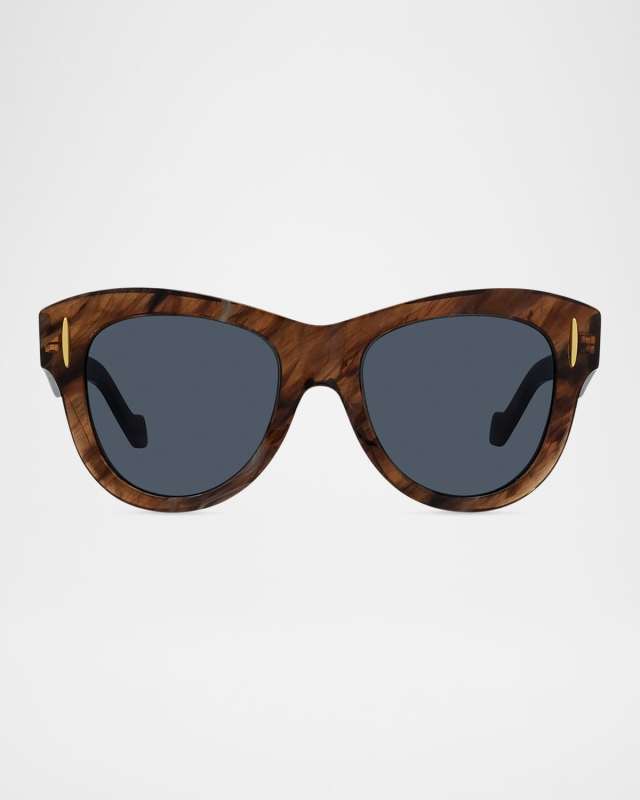 Anagram Acetate Butterfly Sunglasses
